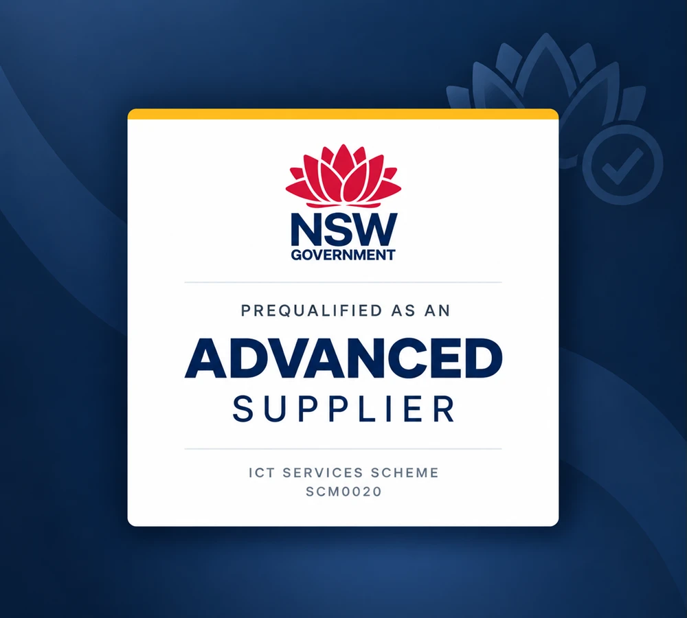 Advanced supplier, NSW Government ICT Services Scheme SCM0020